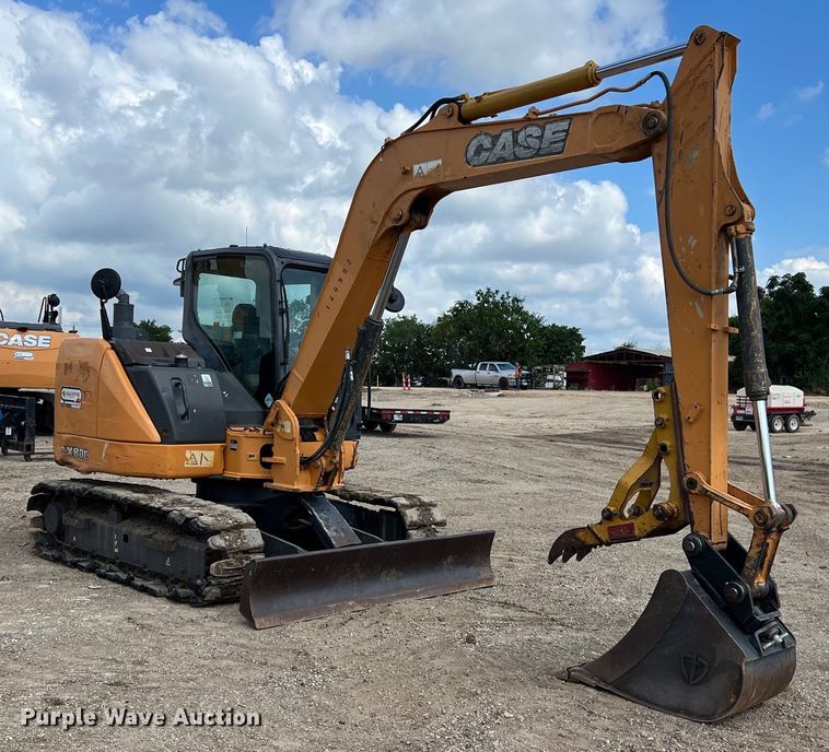 image for item LU9932 2014 Case CX80C mini excavator