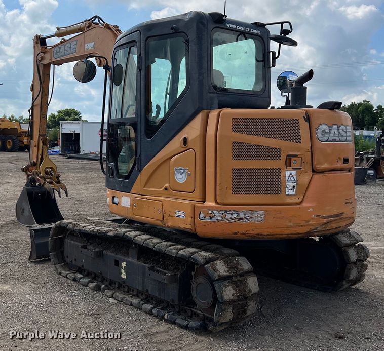 image for item LU9932 2014 Case CX80C mini excavator