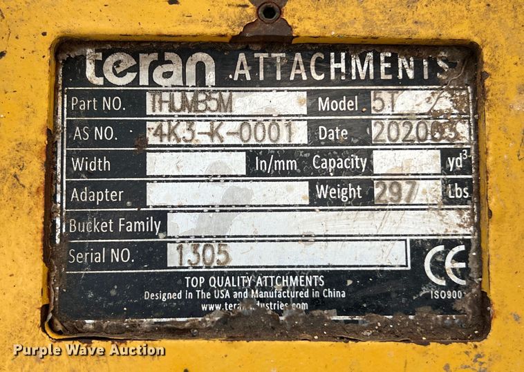 image for item LU9932 2014 Case CX80C mini excavator