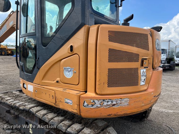 image for item LU9932 2014 Case CX80C mini excavator