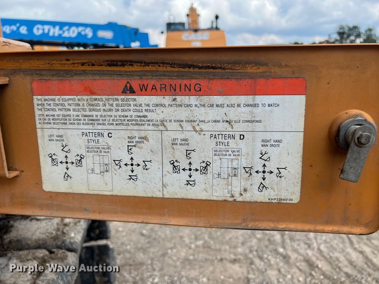 image for item LU9932 2014 Case CX80C mini excavator