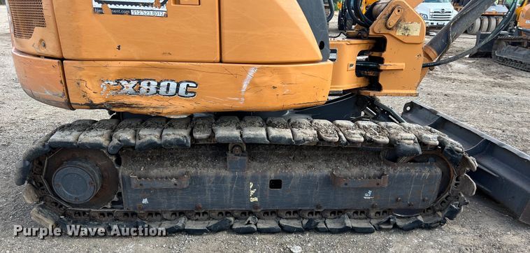 image for item LU9932 2014 Case CX80C mini excavator