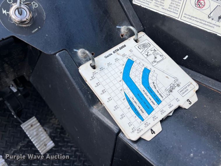 image for item LU9933 2015 Genie GTH-1056 telehandler