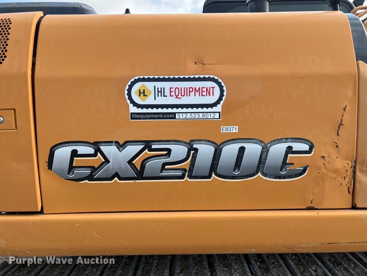 image for item LU9934 2012 Case CX210C excavator