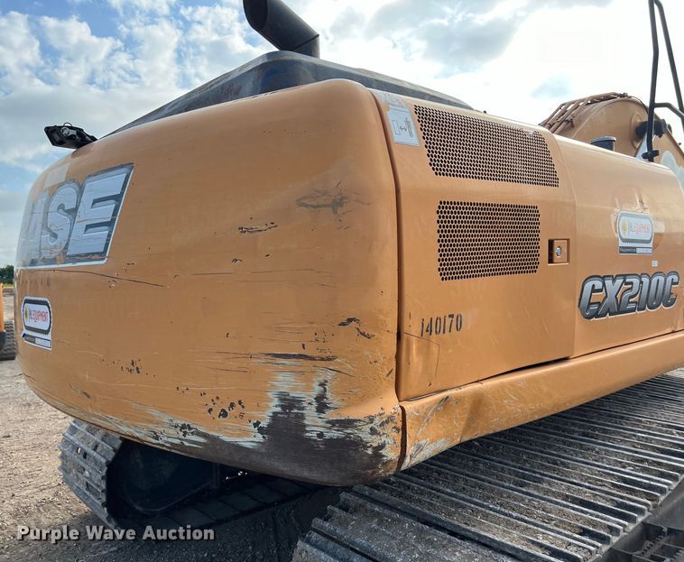 image for item LU9934 2012 Case CX210C excavator