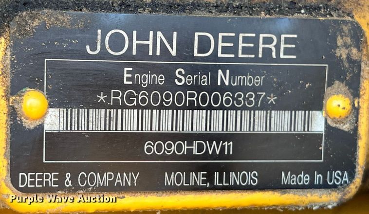 image for item LU9936 2011 John Deere  772G motor grader