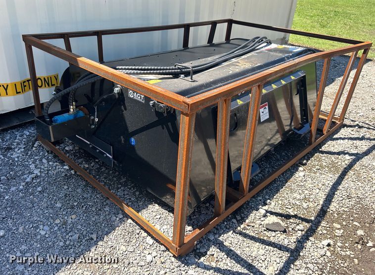 image for item NB9430 2023 Mower King SSBM72 skid steer sweeper