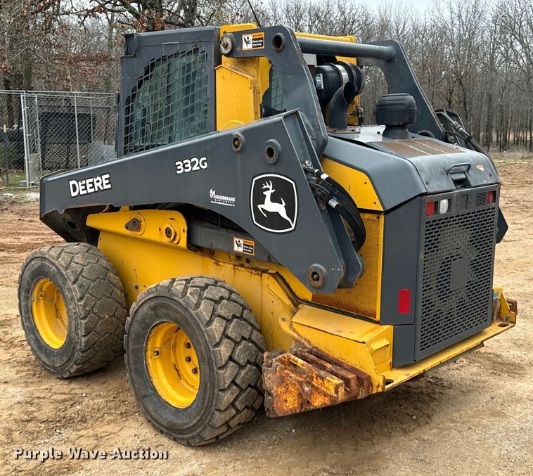 image for item ND9051 2020 John Deere 332G skid steer loader