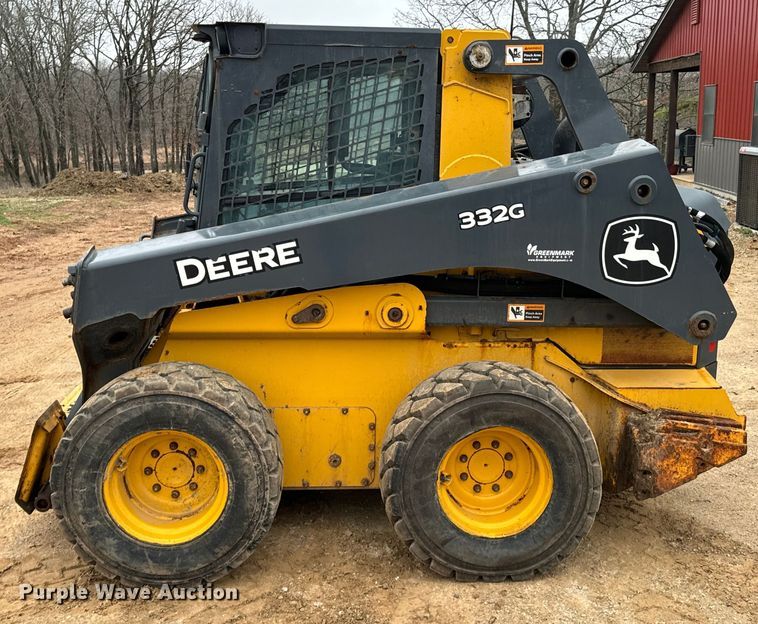 image for item ND9051 2020 John Deere 332G skid steer loader