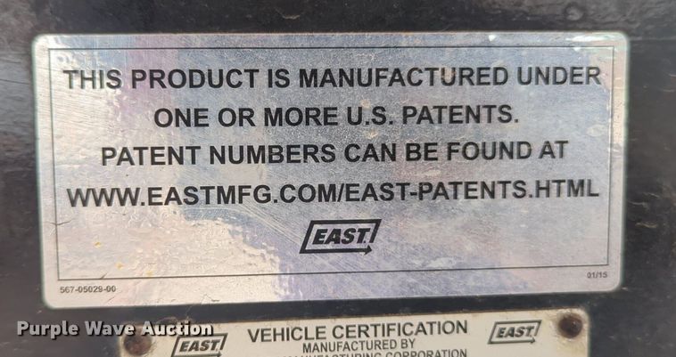 image for item NG9799 2017 East end dump trailer