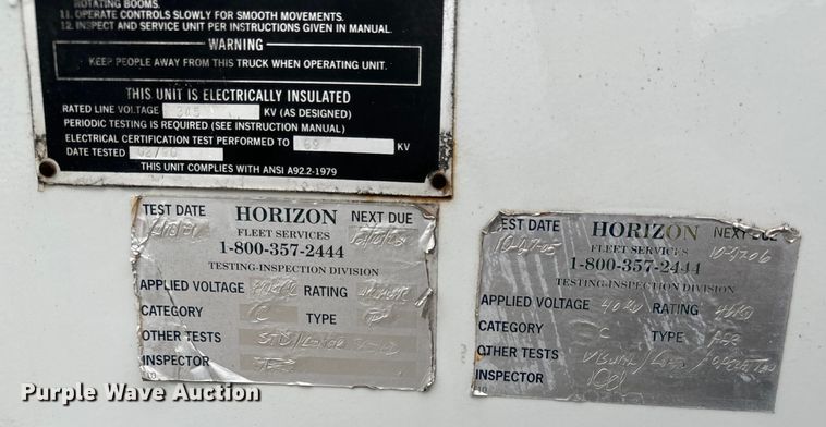 image for item NL9870 1990 Ford F700 bucket truck