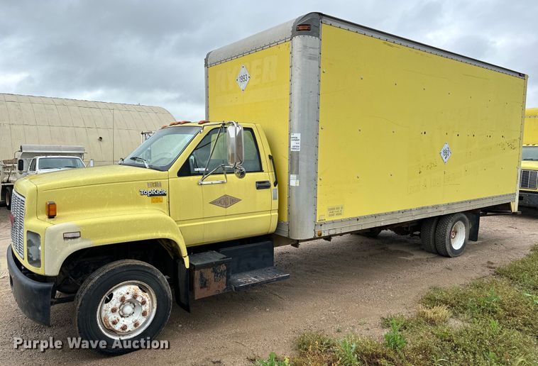 image for item NL9874 1992 GMC TopKick C5500 box truck