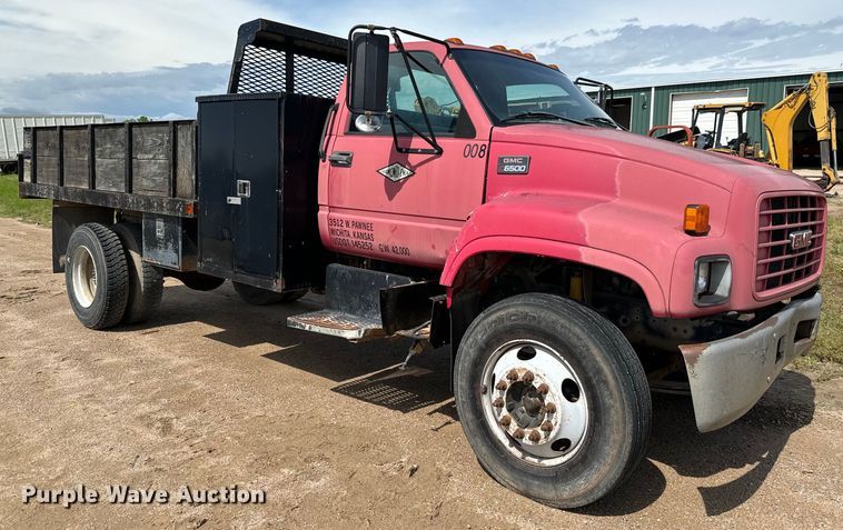 image for item NL9878 1999 GMC C6500 dump truck