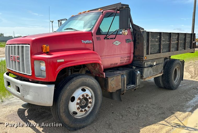 image for item NL9879 1999 GMC TopKick dump truck