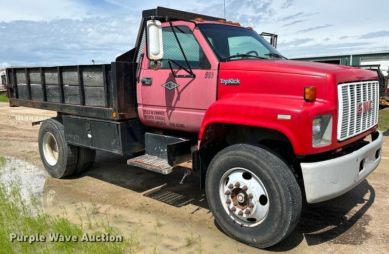 image for item NL9879 1999 GMC TopKick dump truck