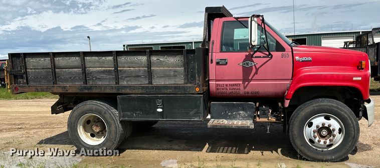 image for item NL9879 1999 GMC TopKick dump truck