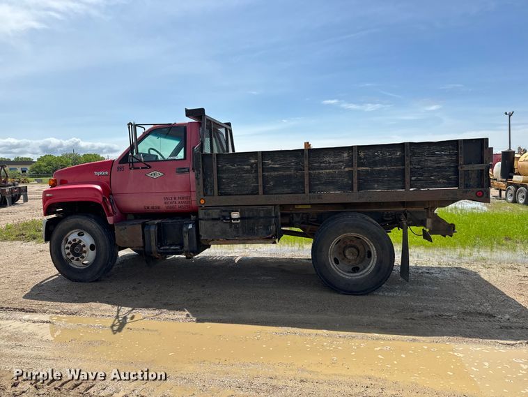 image for item NL9879 1999 GMC TopKick dump truck