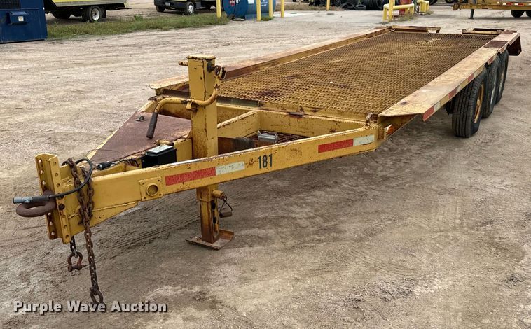 image for item NL9884 1974 Central 18000 equipment trailer