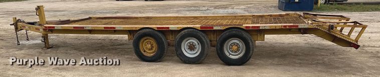 image for item NL9884 1974 Central 18000 equipment trailer