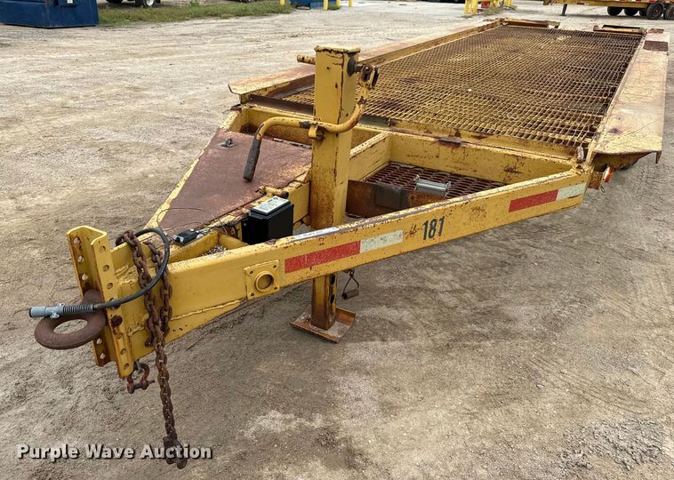 image for item NL9884 1974 Central 18000 equipment trailer