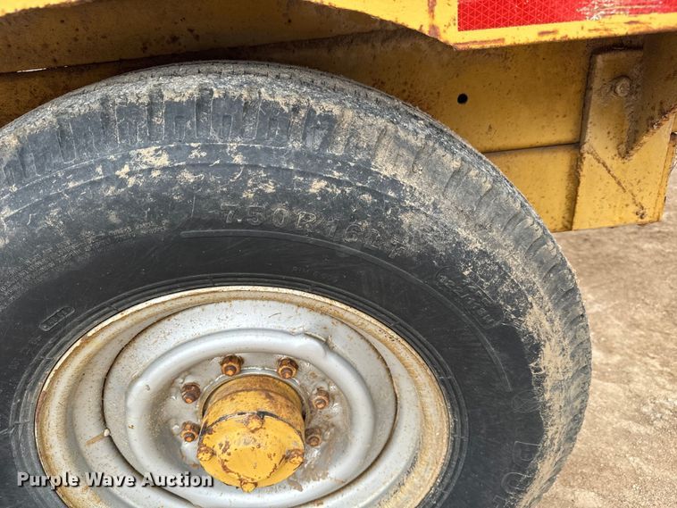 image for item NL9884 1974 Central 18000 equipment trailer