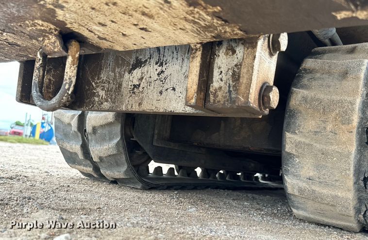 image for item NL9889 2003 SDP  EZ Hauler Series 2 mini digger derrick with trailer