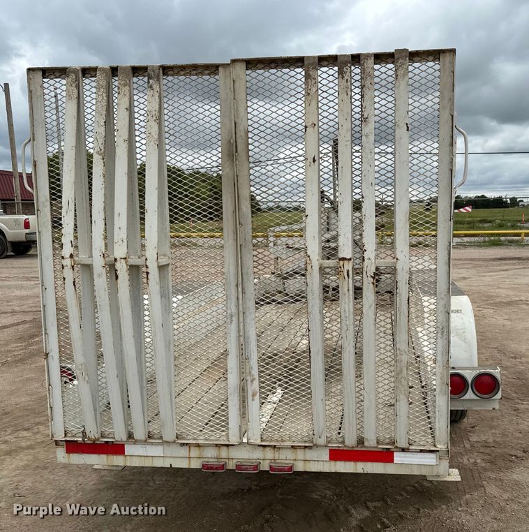 image for item NL9889 2003 SDP  EZ Hauler Series 2 mini digger derrick with trailer