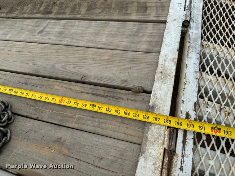 image for item NL9889 2003 SDP  EZ Hauler Series 2 mini digger derrick with trailer