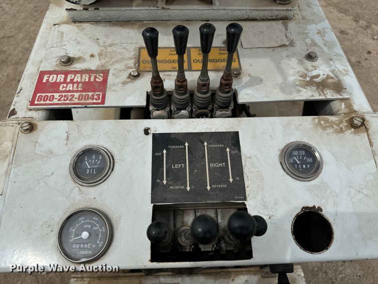 image for item NL9889 2003 SDP  EZ Hauler Series 2 mini digger derrick with trailer