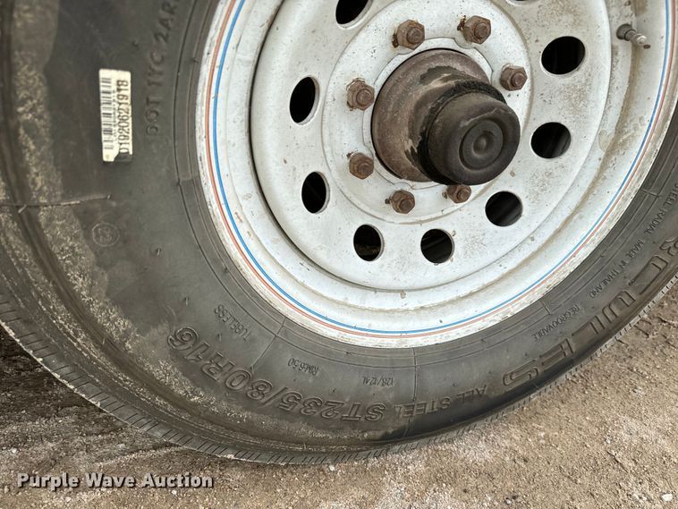 image for item NL9889 2003 SDP  EZ Hauler Series 2 mini digger derrick with trailer