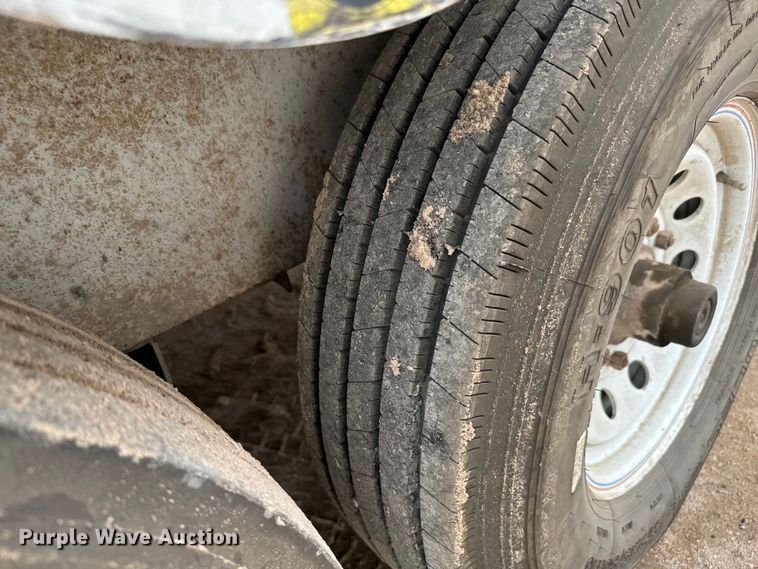 image for item NL9889 2003 SDP  EZ Hauler Series 2 mini digger derrick with trailer