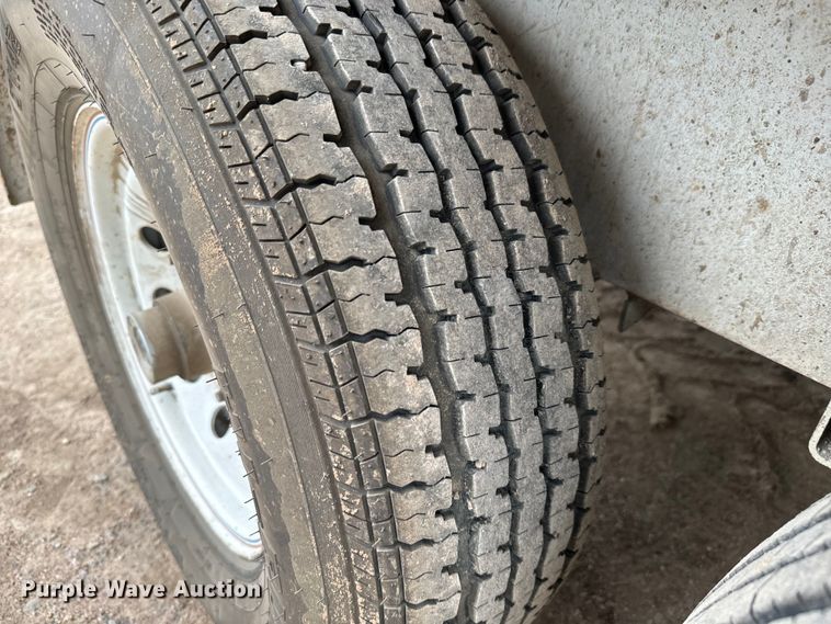 image for item NL9889 2003 SDP  EZ Hauler Series 2 mini digger derrick with trailer