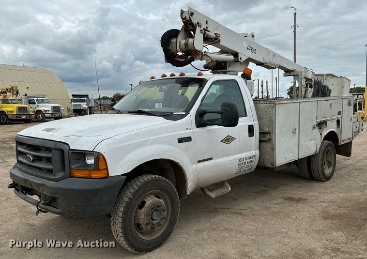 image for item NL9894 1999 Ford F550 Super Duty XL bucket truck
