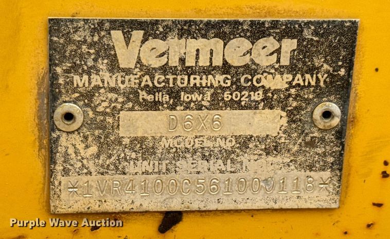image for item NL9913 2006 Vermeer D6X6  directional boring unit