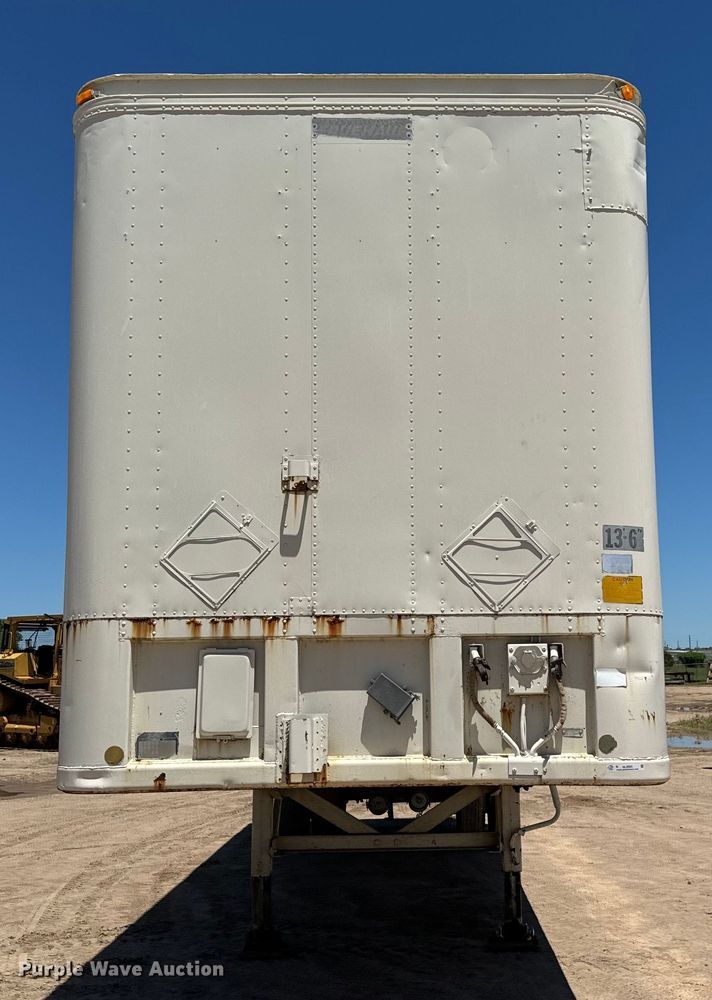 image for item NL9923 1984 Fruehauf dry van trailer