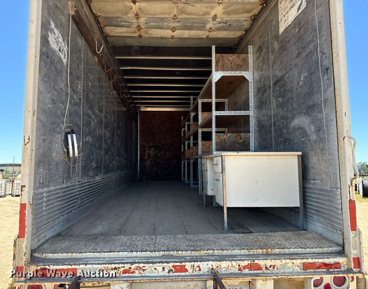 image for item NL9923 1984 Fruehauf dry van trailer