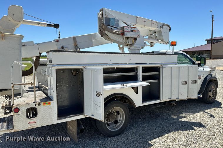 image for item NL9929 2012 Dodge Ram 5500HD bucket truck