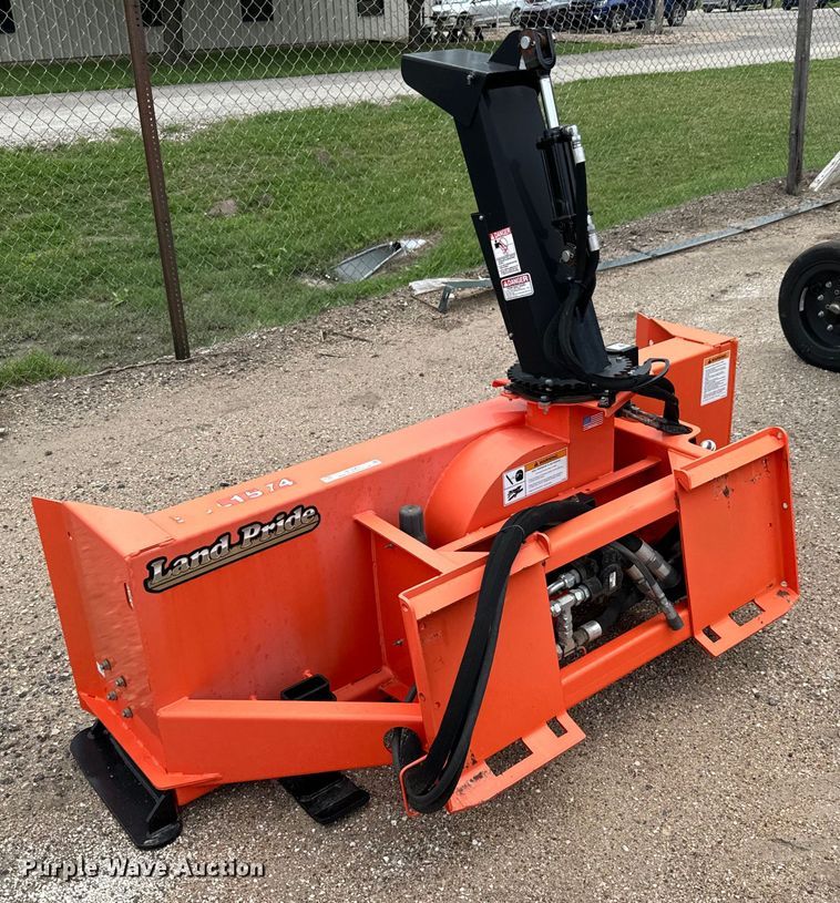 image for item NL9963 Land Pride  SBL1574 skid steer snow blower