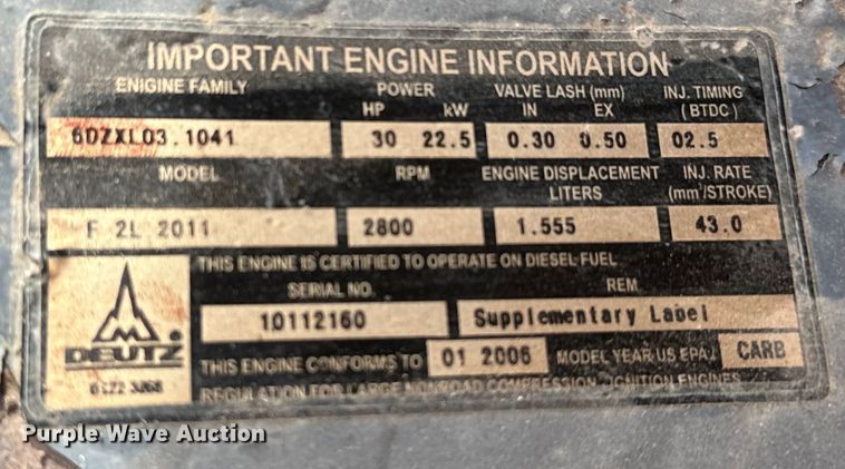 image for item NQ9569 Hamm HD13 double drum roller
