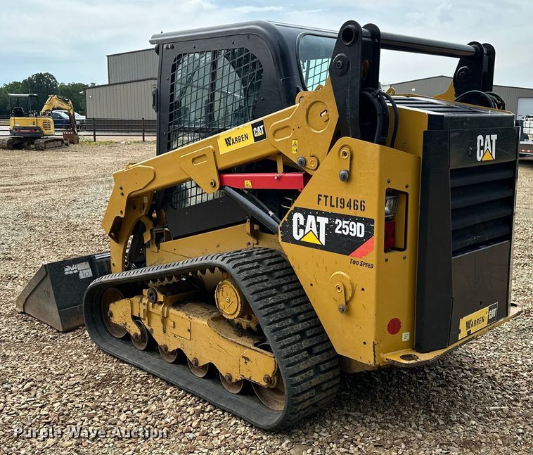 image for item NR9977 2018 Caterpillar  259D tracked skid steer loader
