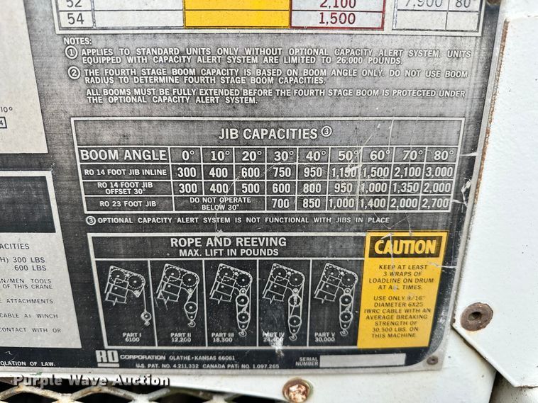 image for item NR9978 1992 Freightliner  FLD crane truck