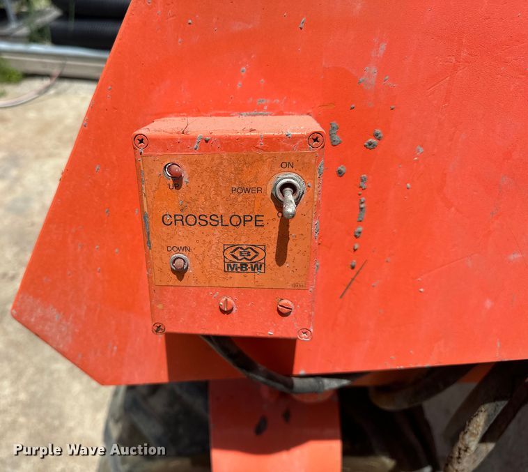 image for item NR9988 MBW CG200 curb machine