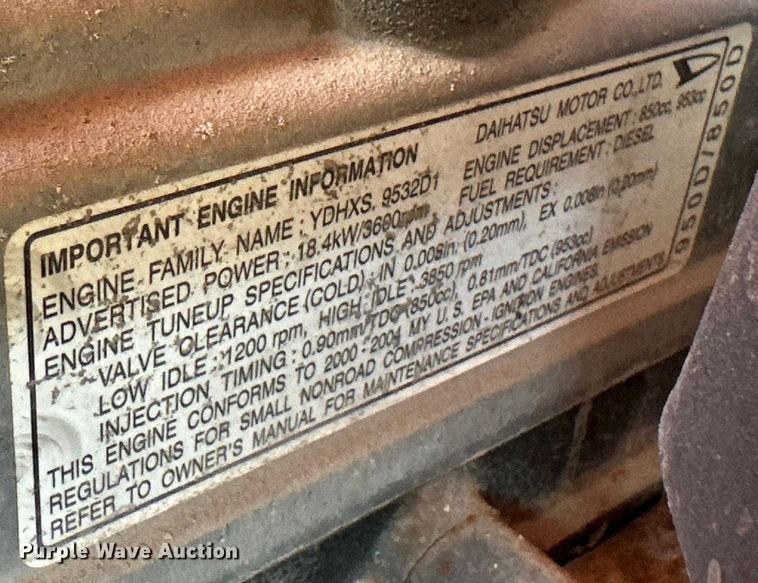 image for item NR9988 MBW CG200 curb machine