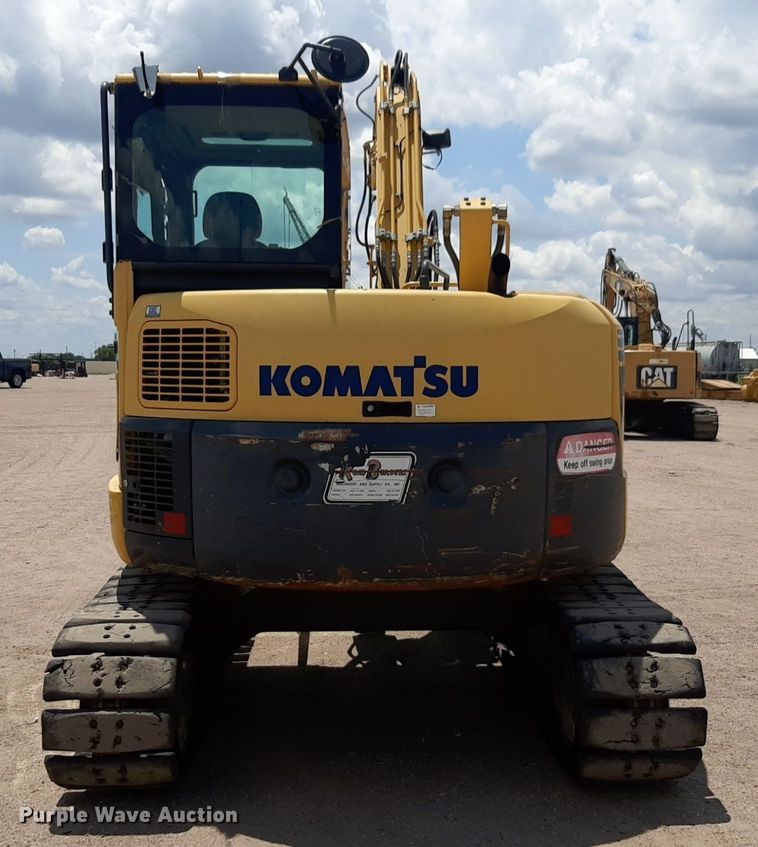 image for item NU9828 2012 Komatsu PC88MR-8 HD mini excavator