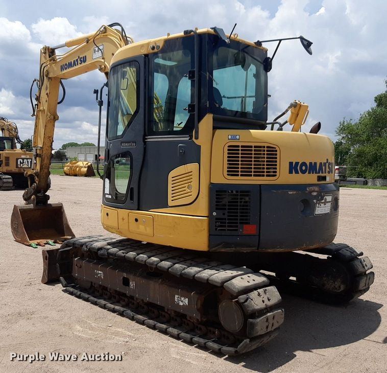 image for item NU9828 2012 Komatsu PC88MR-8 HD mini excavator