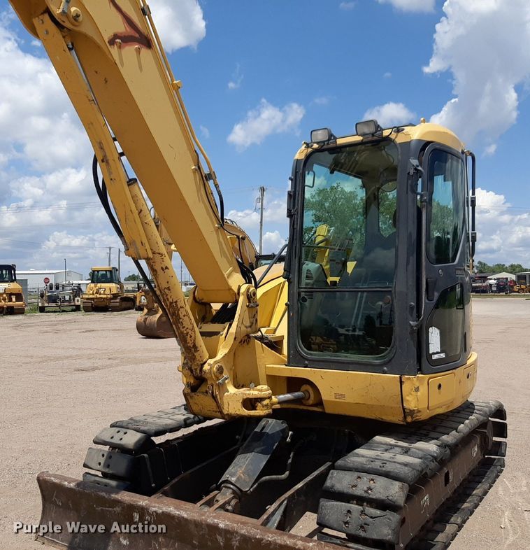 image for item NU9828 2012 Komatsu PC88MR-8 HD mini excavator