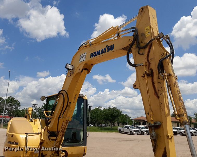 image for item NU9828 2012 Komatsu PC88MR-8 HD mini excavator