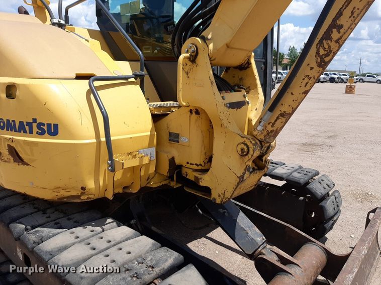 image for item NU9828 2012 Komatsu PC88MR-8 HD mini excavator