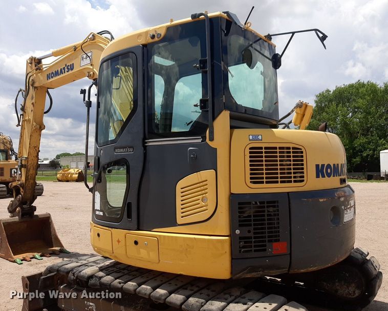image for item NU9828 2012 Komatsu PC88MR-8 HD mini excavator