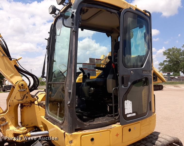 image for item NU9828 2012 Komatsu PC88MR-8 HD mini excavator